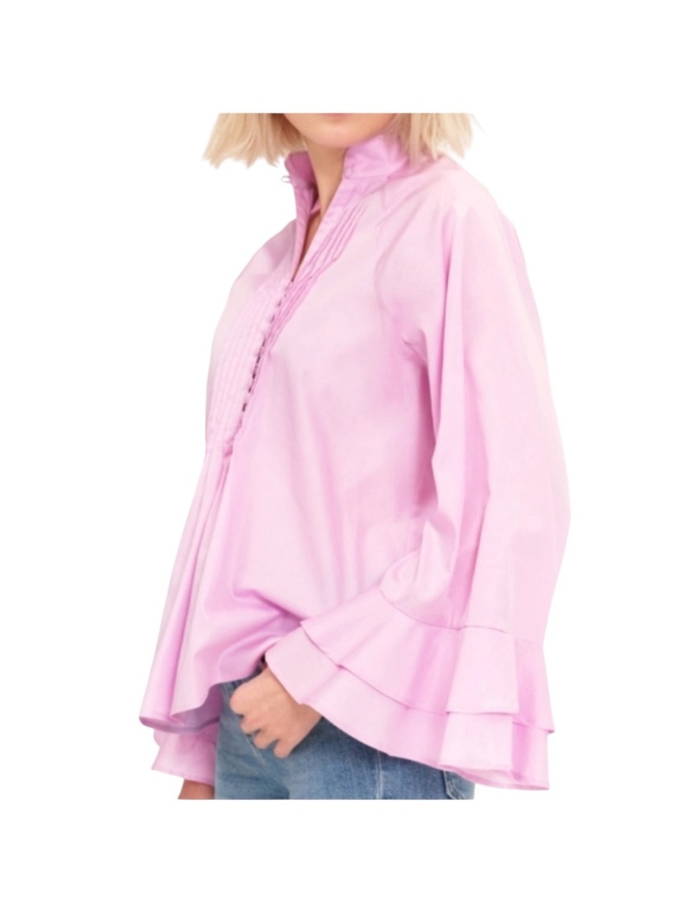 Harshman Nagisa Popover Blouse Size 1X